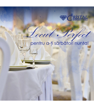 Nuntă distinsă doar la Cristal Banquet Hall!